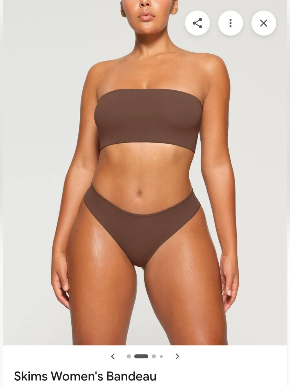 Skims Women's Bandeau Size Large
